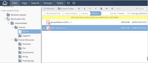 Simple, Cloud-Like User Experience for Enterprise File Sharing